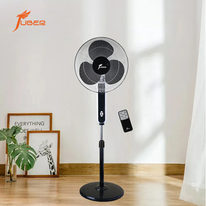 Ventilateur sur pied et radiateur de 16 pouces pour bureau et chambre, rechargeable solairement - Product Image 5