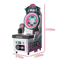 Machine de jeu de société de boxe et de basketball de style Cion, à monnayeur, avec cadeaux variés, construction métallique, garantie 1 an, version anglaise