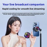 Ventilateur de refroidissement magnétique pour téléphone 22W TH19 avec affichage numérique RGB pour le gaming et le streaming en direct