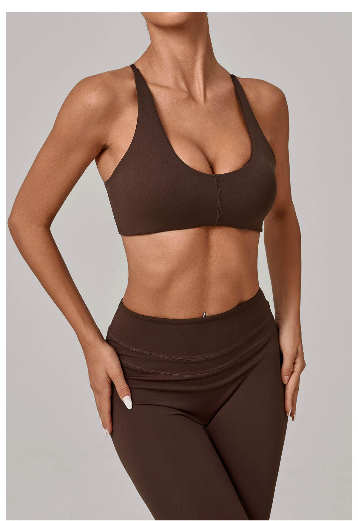 สีน้ำตาล