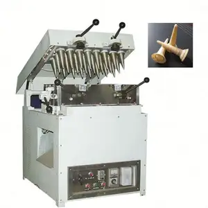 Máquina de cono de helado, máquina de fabricación de bandejas de huevo para helado enrollado, precio Favorable