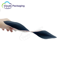 Ventes directes d'usine sac d'emballage de masque de nettoyage de séparation moyenne en aluminium pur personnalisé sac d'emballage de forme spéciale