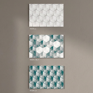 กระเบื้องห้องน้ำเซรามิก12X18ลายคลื่นหินอ่อน3D ขนาด300X450มม. กระเบื้องผนัง30x45มันวาวสำหรับตกแต่งภายในห้องนอนขายส่ง - Product Image 5