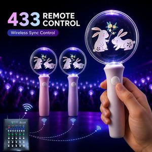 Venta al por Mayor de Luces LED RGB para Conciertos, 15 Colores, Control Remoto, Barra Luminosa, Logotipo Personalizado, Inserto Acrílico para Festivales de Música y Fiestas - Product Image 2