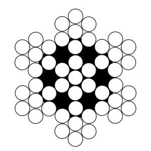 7*7 câble d'acier galvanisé câble d'avion palan à câble électrique 1 tonne - Product Image 4