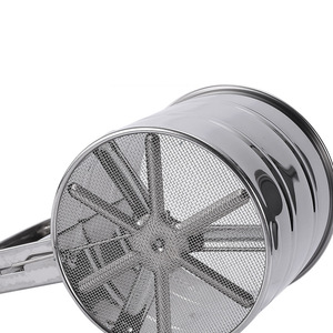 Tamizador <span class=keywords><strong>de</strong></span> Harina Semiautomático <span class=keywords><strong>de</strong></span> Acero Inoxidable, Taza Filtradora <span class=keywords><strong>de</strong></span> Polvo Manual para Repostería, Herramientas y Accesorios <span class=keywords><strong>de</strong></span> Cocina - Product Image 5