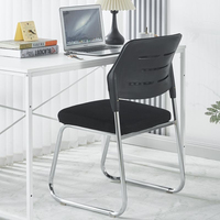 Chaise de bureau ergonomique à dossier mi-haut en maille, design moderne, pour réunions, idéale pour le bureau, la maison et l'atelier