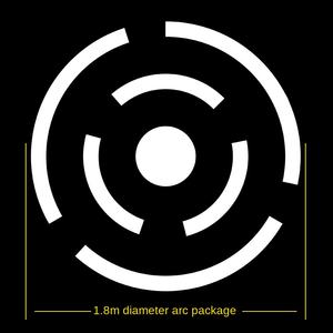 Lámpara colgante rectangular de suspensión de Luz lineal decorativa, lámpara colgante LED RGB conectable para sala de juegos de gimnasio - Product Image 2