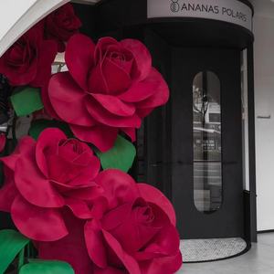 <span class=keywords><strong>Fleur</strong></span> <span class=keywords><strong>artificielle</strong></span> de luxe faite à la main EVA rose 30-150cm mariage maison rue <span class=keywords><strong>action</strong></span> start business décoration photographie accessoires - Product Image 5