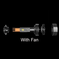 Ampoules LED pour phares de voiture Aurora Hi-Power série K13, LED auto 120W 240W compatibles H1 H4 H3 H7 H13 9005 D2H 9006 9004 9007
