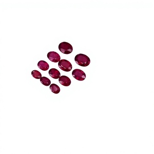Rubí Natural, Corte Ovalado, Piedra Suelta de 6x8 mm, 1.9 Quilates, Piedra Roja con Dicroismo para la Fabricación de Anillos, Engaste de Joyas, Gemas de Alta Calidad GDTC - Product Image 3
