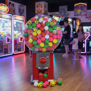 Pelotas de Goma Rebotantes Coloridas de 45 mm para Máquinas Expendedoras y de Juegos, Juguetes de Arcade Multicolores para Parques de Diversiones - Product Image 3