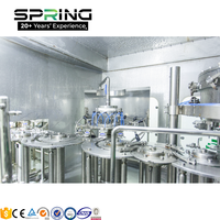 Machine de remplissage de soda 1000-15000 BPH pour bouteilles PET d'eau gazeuse