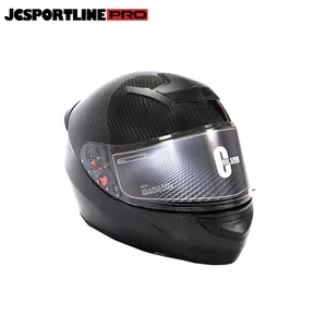 Atacado capacete da bicicleta moped-Capacete de fibra de carbono preto personalizado, fábrica, fechado, rosto inteiro, motocicleta, rua, bicicleta