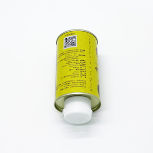 Venta de Fábrica, Lata de Hojalata de 250 ml para Alimentos, Impresión Offset Personalizada, Acabado Lacado, Tapa de Plástico, Aceite de Oliva JUWEI JW-ER32 ROHS - Product Image 4