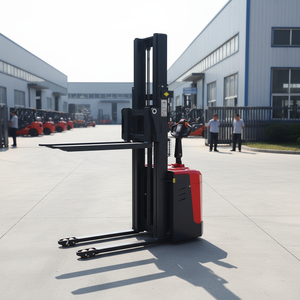 Impilatore Elettrico HaoRun CDD20 Approvato CE con Batteria al Piombo-Acido, <span class=keywords><strong>Dimensioni</strong></span> Forche 1150x190mm per Magazzino e Logistica - Product Image 3