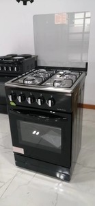 Nueva Estufa de Gas de Convección Independiente de 4 Quemadores con Horno y Parrilla, Electrodoméstico de Cocina de Acero Inoxidable - Product Image 3