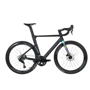 Bicicleta de Carretera Fire 6 JiaWo FUOCO TOP al por Mayor, 105 Frenos de Disco Hidráulicos Dobles, 24 Velocidades, Cuadro Rígido de Carbono Completo, Sin Suspensión en la Horquilla, FUOCO TOP- - Product Image 1