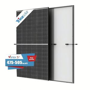 Panel Solar Trina Neg18R.28 475W 480W 490W 495W 500W 505W, Módulo Solar Monofacial de Doble Vidrio con Precio de Fábrica - Product Image 1