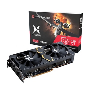 Carte graphique Dataland ASRock Radeon 5500XT X-Serial 8G avec 14 Gbps 8 Go 128 bits GDDR6 8G Carte graphique 5500 d'occasion AMD Radeon RX - Product Image 5