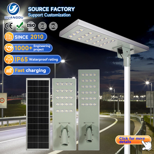 Nueva Lámpara Solar LED para Exteriores de Alta Luminosidad, Impermeable IP65, de Aluminio Fundido a Presión, 500w 800w, Todo en Uno - Product Image 1