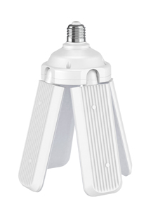 52W E27 <span class=keywords><strong>LED</strong></span> Highbay biến dạng ánh sáng trần cho nhà để xe/gác mái/tầng hầm/nhà 5000LM AC điện nhựa cơ thể toàn cầu - Product Image 4