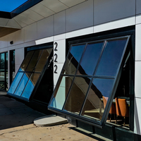 Porte de garage automatique rétractable de luxe, styles et tailles personnalisés, durable, porte de garage à ouverture verticale pour atelier automobile 4S, villa