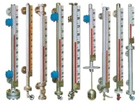 Jauge de niveau magnétique industrielle NUOYING avec construction en acier inoxydable, sortie 4-20mA/RS485, haute précision pour l'industrie chimique