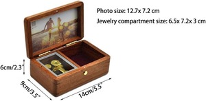Carosello in legno personalizzato con carillon per bambini, anniversario di compleanno o regalo di natale, regalo personalizzato - Product Image 4
