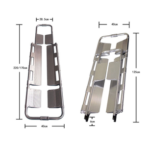 Civière de Scoop Portable pour la conception en plastique léger d'<span class=keywords><strong>ambulance</strong></span> d'hôpital avec le dispositif de premiers secours manuel d'immobilisation de tête - Product Image 2