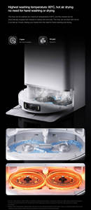 Robot Aspirador Inteligente AI 5 Pro, Nueva Versión Mejorada M40s, 23000Pa, Versión con Tanque de Agua, Evitación Inteligente de Obstáculos - Product Image 3