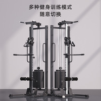 Máquina de entrenamiento integral multifunción de estación única para uso doméstico, tipo pájaro volador unilateral, pequeña y completa.