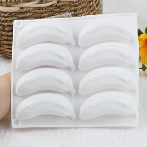 UNIMOUCH Banana Shape White 12-Cavity Eco-Friendly Dishwasher Safe <b>Silicone</b> Chocolate Mold for Fondant and Cake Decoration - Product Image 3