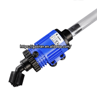 Pompe d'aspiration amovible OEM pour le changement d'eau des bassins, aspirateur de sable, algues et excréments pour bassins à poissons