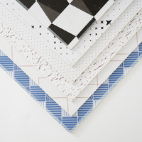 Plafond tendu en PVC pour hôtel moderne, grille stratifiée 2x4 avec design artistique