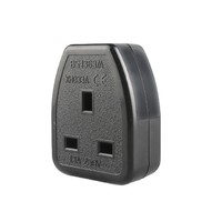Câble d'alimentation assemblé BS1363, prise standard BS femelle 13A avec fusible, conducteur en cuivre pur, PVC 250V 3*1.5mm, alimentation fiable