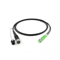 Connecteur femelle ODC étanche IP68 de fabrication chinoise pour extérieur, mâle et femelle vers LC, câble de raccordement à fibre optique polarisée PM 2 cœurs