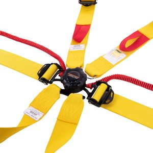 Sport Plus 3 Ceinture de sécurité en polyester 6 points conforme à la FIA pour la fabrication - Product Image 1