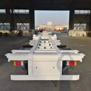 Remolque Chasis Marco Camión Remolque Contenedor Esqueleto Semi Remolque - Product Image 2