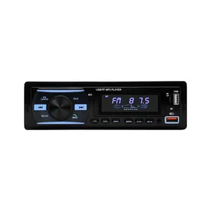 راديو عالمي جديد 1 دين واحد راديو USB SD AUX TF بطاقة 12 فولت EQ ستيريو سيارة مشغل mp3 بلوتوث مع IC