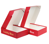 Coffret cadeau mystère porte-bonheur aveugle assorti Emballage surprise vide innovant Papier d'art pour supermarché