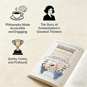 Au café existentiel de Sarah Bakewell. Guide intemporel et chaleureux sur la vie existentielle et les pensées de Sartre - Product Image 3