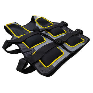 Chaleco de Fitness Personalizable de Fábrica, Chaleco Deportivo Ajustable de Poliéster para Correr, Relleno de Arena, Ropa con Peso - Product Image 2