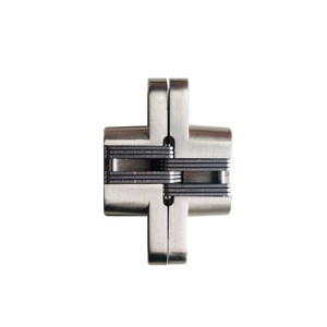 Bisagras ocultas invisibles de acero para puertas de madera, 3D, 180 grados, tres vías, cierre suave, niqueladas - Product Image 6
