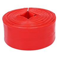 Tuyau plat en PVC renforcé durable, haute pression, anti-UV, résistant, flexible, pour pompe à eau, tuyau de refoulement pour l'irrigation agricole