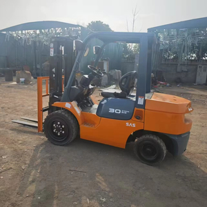 ราคาถูก ประสิทธิภาพสูง สำหรับรถยกดีเซล 7F30 มือสอง 3 ตัน งา 1520 มม. ยกสูง 3 ม. 4.5 ม. - Product Image 1