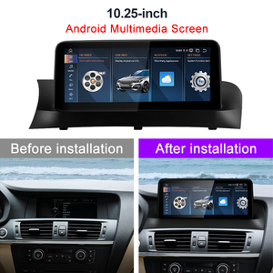 Système multimédia automobile HFMidia Qualcomm Snapdragon 680 10,25 pouces avec CarPlay sans fil F25 F26 Android16 Bluetooth GPS Navigation DSP - Product Image 3