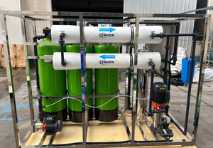 Chất lượng cao 2tph thẩm thấu ngược hệ thống lọc nước 2000L công suất với bơm PLC & RO màng cho uống xử lý nước - Product Image 6