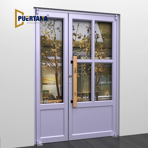 Porta moderna <span class=keywords><strong>in</strong></span> alluminio KFC Storefront per edifici commerciali di alta durevolezza e Design elegante - Product Image 3