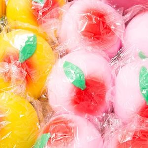 Peach Squishy Stress Relief <b>Toy</b> - Cute Fruit Squeeze <b>Toy</b> for Office <b>Desk</b> Fidget Sensory <b>Toy</b> - Product Image 4